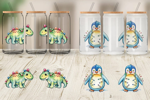 Glass Can Creepy Cute Pastel Halloween Sublimation artnoy 