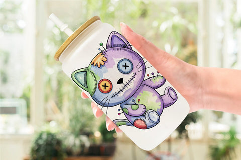 Glass Can Creepy Cute Pastel Halloween Sublimation artnoy 