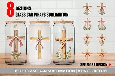 Glass Can Cross Sublimation artnoy 