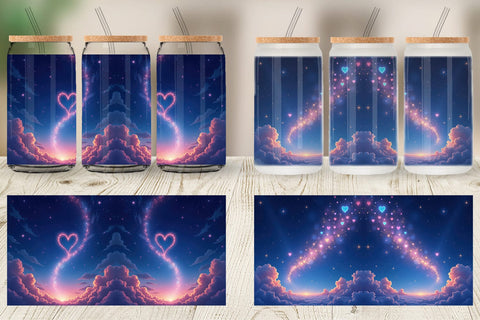 Glass Can Cupid Sky Sublimation artnoy 