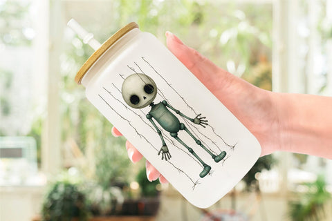 Glass Can Cursed Toybox Sublimation artnoy 