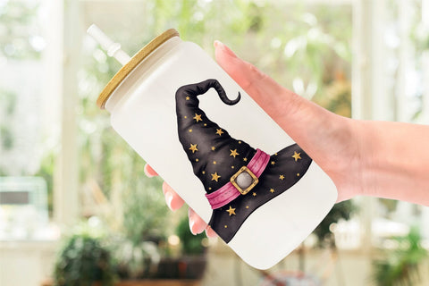 Glass Can Cute Kids Halloween Sublimation artnoy 