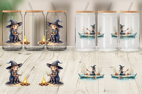 Glass Can Cute Summerwitch Vibes Sublimation artnoy 