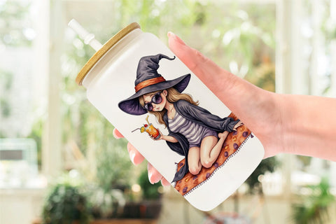 Glass Can Cute Summerwitch Vibes Sublimation artnoy 