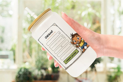 Glass Can Cyber Catastrophes Sublimation artnoy 