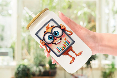 Glass Can Cyber Monday Craze Sublimation artnoy 