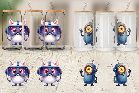 Glass Can Cyber Monday Craze Sublimation artnoy 