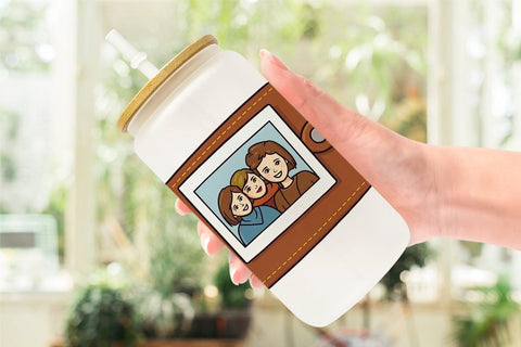 Glass Can Dad’s Wallet Sublimation artnoy 