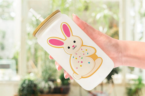 Glass Can Easter Cookie Sublimation artnoy 