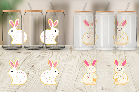 Glass Can Easter Cookie Sublimation artnoy 