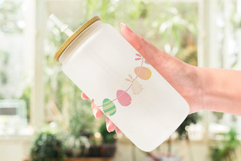 Glass Can Easter Garland Sublimation artnoy 