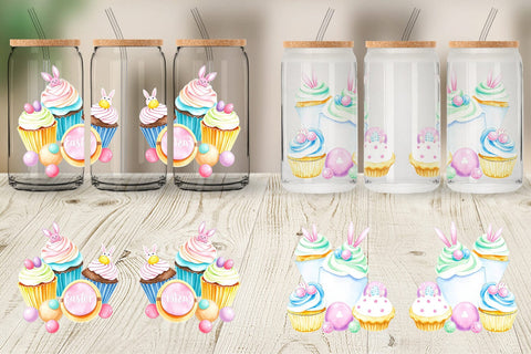 Glass Can Easter Treats Sublimation artnoy 