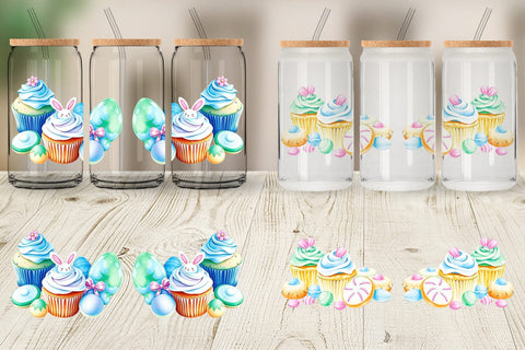 Glass Can Easter Treats Sublimation artnoy 