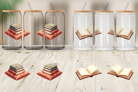 Glass Can Enchanted Reading Nook Sublimation artnoy 