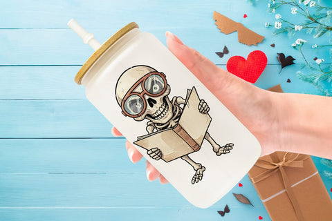 Glass Can Failed DIY Dad Bone Watercolor Sublimation artnoy 