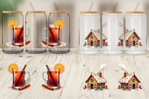 Glass Can Farmhouse Kitchen Sublimation artnoy 