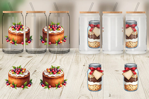 Glass Can Farmhouse Kitchen Sublimation artnoy 