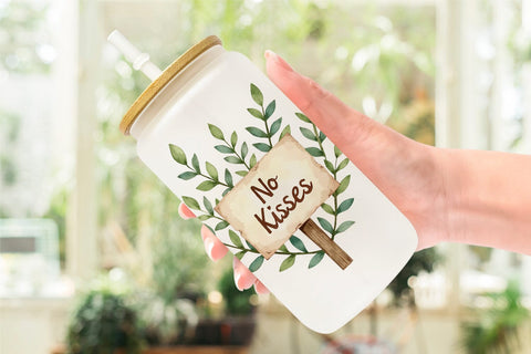 Glass Can Festive Rage Sublimation artnoy 