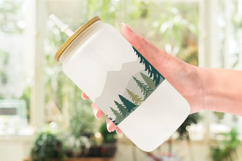Glass Can Forest and Mountain Sublimation artnoy 