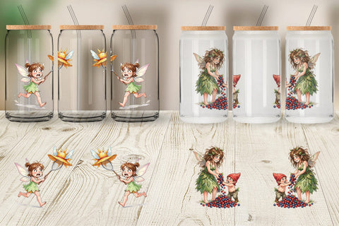 Glass Can Frazzled Magic Mom Chaos Sublimation artnoy 