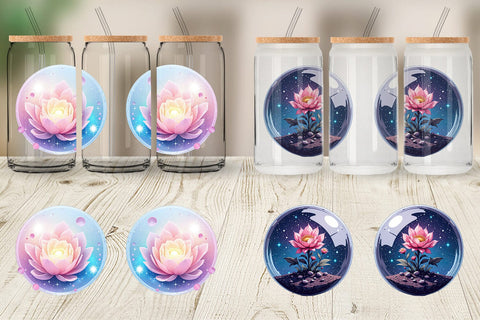Glass Can Galactic Flora Orbs Sublimation artnoy 