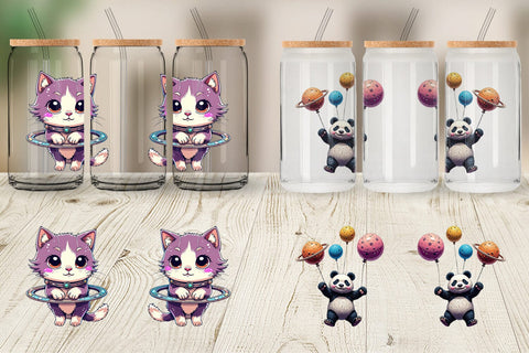 Glass Can Galactic Pet Charms Sublimation artnoy 