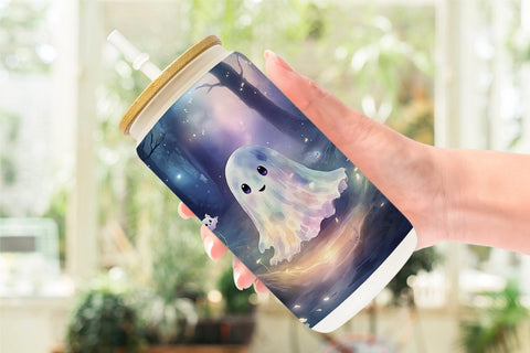 Glass Can Ghost in Forest Sublimation artnoy 