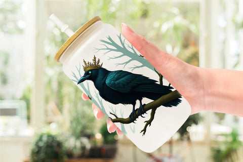 Glass Can Gothic Enchanted Beasts Sublimation artnoy 