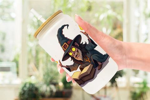 Glass Can Gothic Haunted Objects Sublimation artnoy 