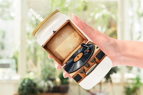 Glass Can Groovy Retro Mom Sublimation artnoy 