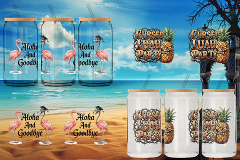 Glass Can Grumpy Gothic Summerween Quote Sublimation artnoy 