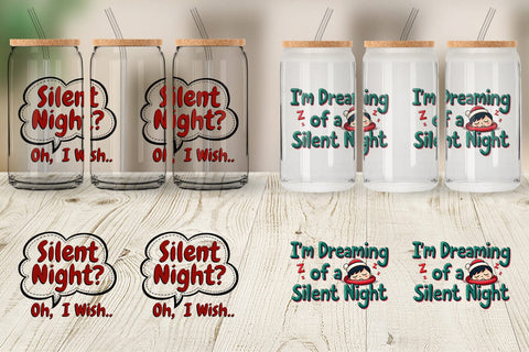 Glass Can Grumpy Greetings A Bah Humbug Quote Sublimation artnoy 