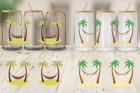 Glass Can Hammock Sublimation artnoy 