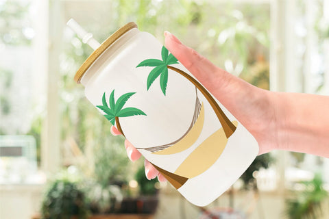 Glass Can Hammock Sublimation artnoy 