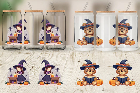 Glass Can Haunted Toy Shop Sublimation artnoy 