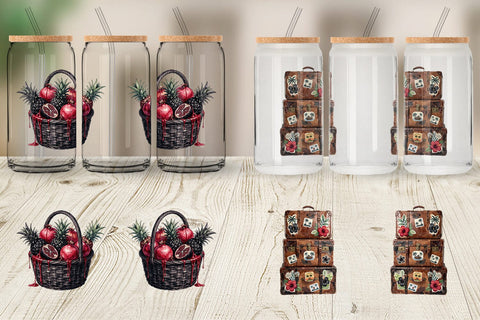 Glass Can Haunting Tropical Goth Vacation Sublimation artnoy 