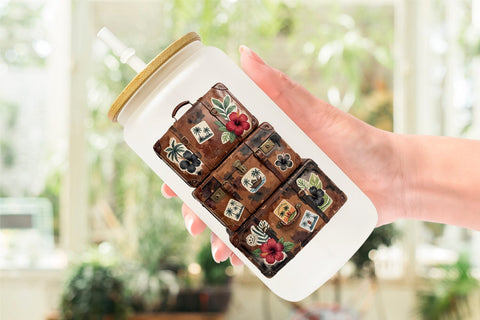 Glass Can Haunting Tropical Goth Vacation Sublimation artnoy 