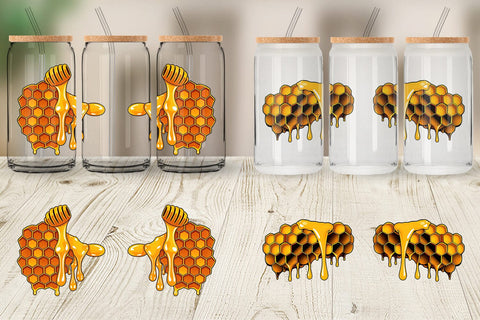 Glass Can Honeycomb Sublimation artnoy 