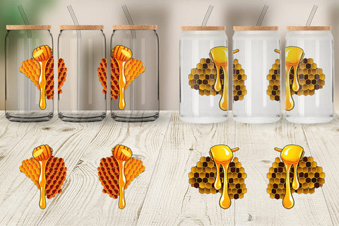 Glass Can Honeycomb Sublimation artnoy 