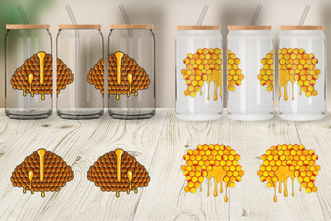 Glass Can Honeycomb Sublimation artnoy 