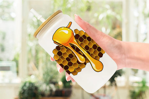 Glass Can Honeycomb Sublimation artnoy 
