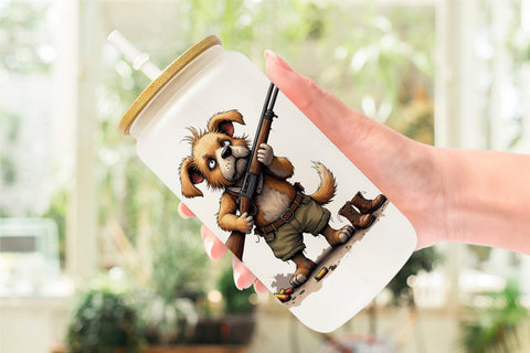 Glass Can Hunter Havoc Sublimation artnoy 