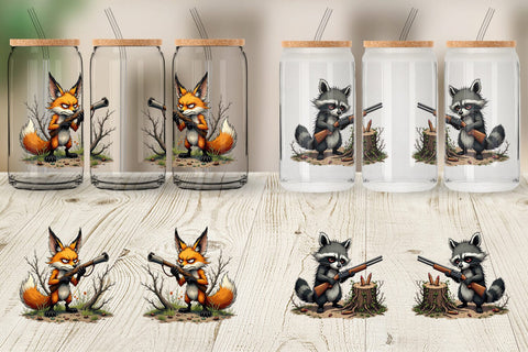 Glass Can Hunter Havoc Sublimation artnoy 