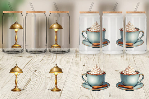 Glass Can Hygge Reading Nook Sublimation artnoy 