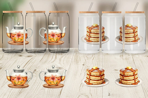 Glass Can Hygge Winter Kitchen Sublimation artnoy 