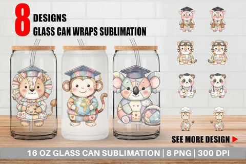 Glass Can Innocent Future Career Patchwork Sublimation artnoy 