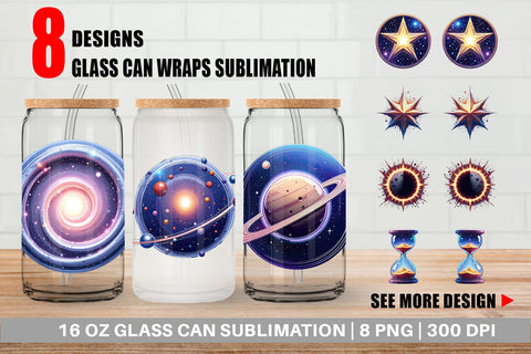 Glass Can Interstellar Icons Sublimation artnoy 
