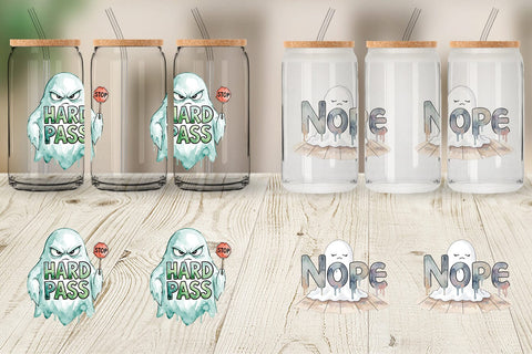Glass Can Introverted Ghost Sarcastic Sublimation artnoy 