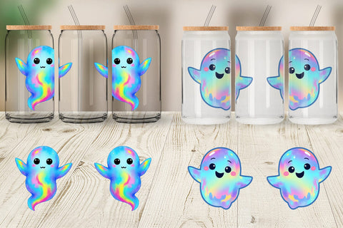 Glass Can Iridescent Ghost Sublimation artnoy 