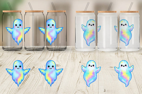 Glass Can Iridescent Ghost Sublimation artnoy 